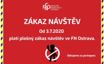 FN Ostrava: Od zítřka plošný zákaz návštěv