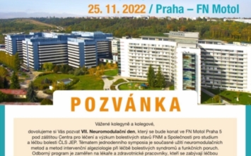 Léčba bolesti: VII. Neuromodulační den ve FN Motol